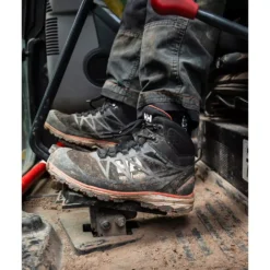 Chelsea Sicherheitsstiefeletten S3, Schwarz/Orange -Helly Hansen Workwear 100094 5150 30