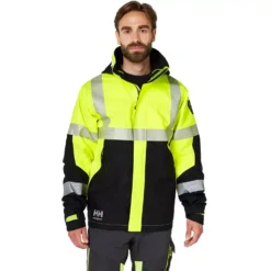 ICU Shelljacke, Hi-vis Gelb/charcoal -Helly Hansen Workwear 101871 20