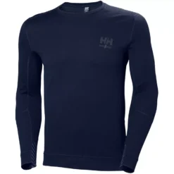 Lifa Langärmliges Thermounterhemd Mit Merinowolle, Navy