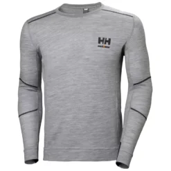 Lifa Langärmliges Thermounterhemd Mit Merinowolle, Navy/Stone Blue -Helly Hansen Workwear 104782 10 2