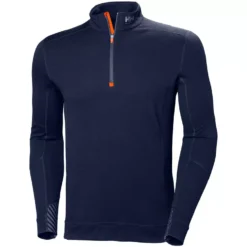 Lifa Marino Half-Zip Thermounterhemd Mit Merinowolle, Navy -Helly Hansen Workwear 104790 10 6