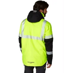 ICU Winterjacke, Hi-vis Gelb/charcoal -Helly Hansen Workwear 105875 40