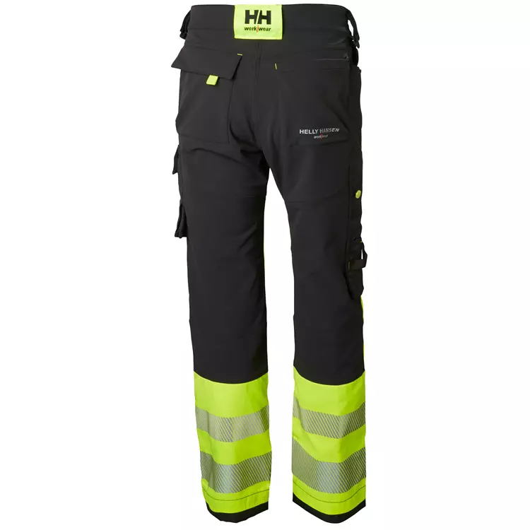 ICU Arbeitshose Full Stretch, Hi-vis Gelb/charcoal 3 ICU Arbeitshose Full Stretch, Hi-vis Gelb/charcoal – Bild 3