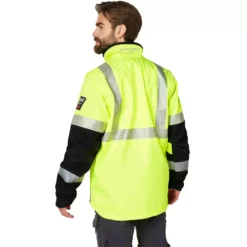 ICU-Softshelljacke, Hi-vis Gelb/charcoal -Helly Hansen Workwear 105880 40