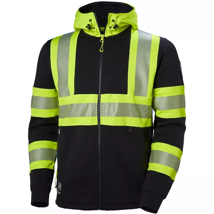 ICU Kapuzensweatshirt, Hi-vis Gelb/charcoal 1 ICU Kapuzensweatshirt, Hi-vis Gelb/charcoal