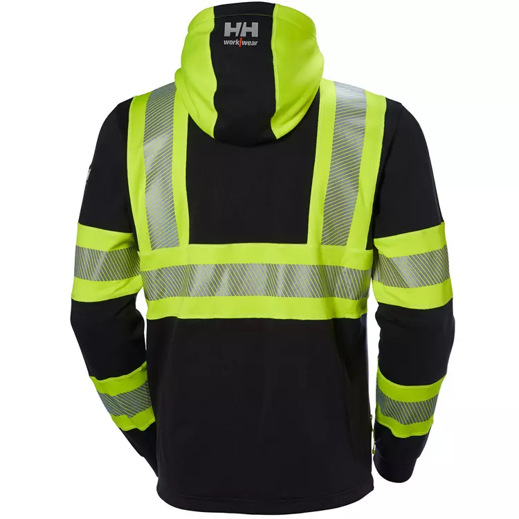 ICU Kapuzensweatshirt, Hi-vis Gelb/charcoal 3 ICU Kapuzensweatshirt, Hi-vis Gelb/charcoal – Bild 3