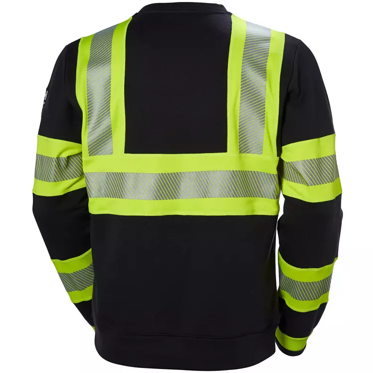 ICU Sweatshirt, Hi-vis Gelb/charcoal 3 ICU Sweatshirt, Hi-vis Gelb/charcoal – Bild 3