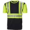 ICU T-Shirt, Hi-vis Gelb/charcoal