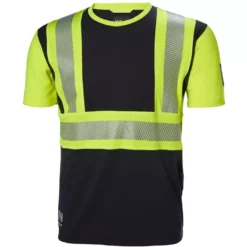 ICU T-Shirt, Hi-vis Gelb/charcoal
