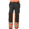 Alna Handwerkerhose, Hi-vis Orange/charcoal