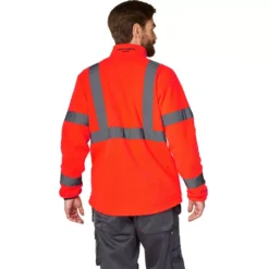 Addvis Fleecejacke, Hi-Vis Rot -Helly Hansen Workwear 105996 40