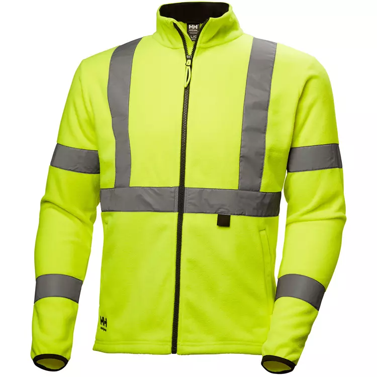 Addvis Fleecejacke, Hi-Vis Gelb 11 Addvis Fleecejacke, Hi-Vis Gelb – Bild 11