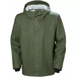 Storm Regenjacke, Armee Grün -Helly Hansen Workwear 106370 10 3