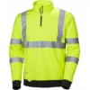 Addvis Sweatshirt Half Zip, Hi-Vis Gelb