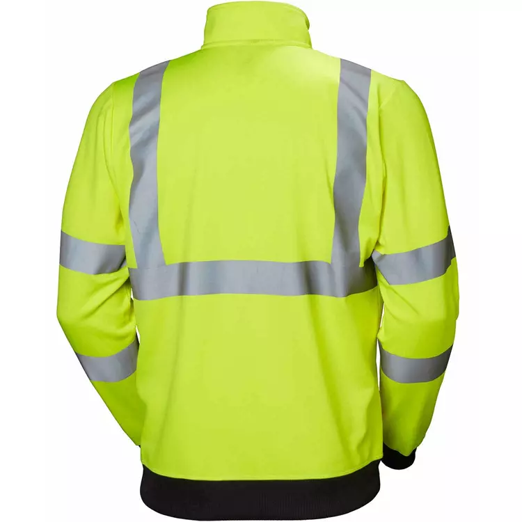 Addvis Sweatshirt Half Zip, Hi-Vis Gelb 3 Addvis Sweatshirt Half Zip, Hi-Vis Gelb – Bild 3