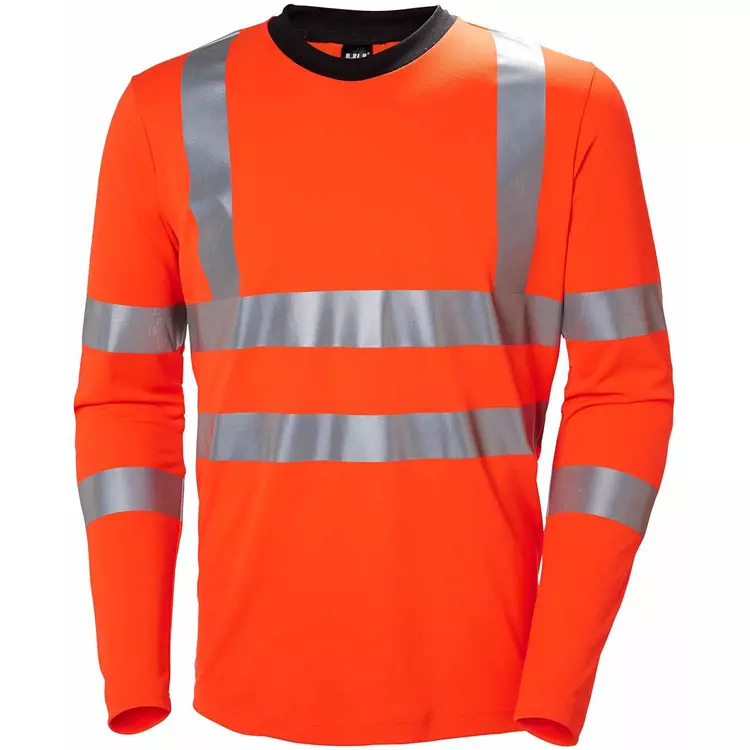 Addvis Langarm Sweatshirt, Hi-vis Orange 5 Addvis Langarm Sweatshirt, Hi-vis Orange – Bild 5