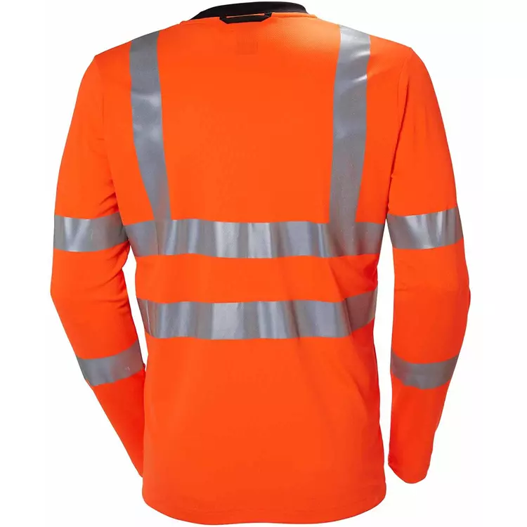 Addvis Langarm Sweatshirt, Hi-vis Orange 3 Addvis Langarm Sweatshirt, Hi-vis Orange – Bild 3