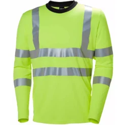 Addvis Langarm Sweatshirt, Hi-Vis Gelb -Helly Hansen Workwear 106377 10 2