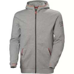Kensington Kapuzensweatshirt, Grau Melange -Helly Hansen Workwear 110624 10 1