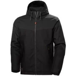 Oxford Winterjacke, Schwarz
