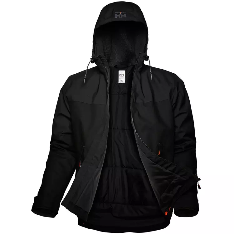 Oxford Winterjacke, Schwarz 5 Oxford Winterjacke, Schwarz – Bild 5