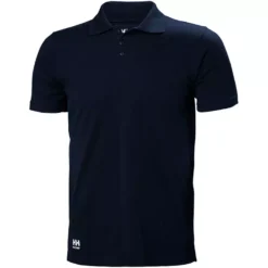 Manchester Poloshirt, Schwarz -Helly Hansen Workwear 110702 10 6