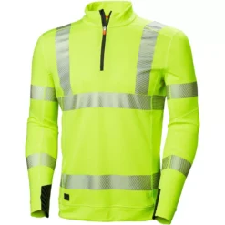 Lifa Active Damen Langärmliges Unterhemd Half Zip, Hi-Vis Gelb