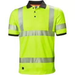 Lifa Active Polo T-Shirt, Hi-Vis Gelb