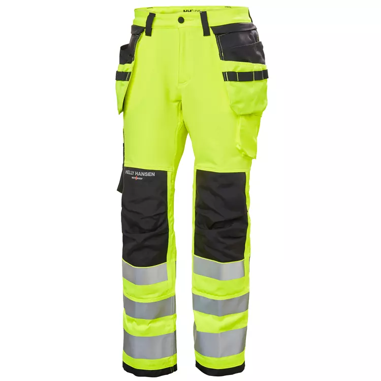 Luna Damen Handwerkerhosen Full Stretch, Hi-vis Gelb/charcoal 1 Luna Damen Handwerkerhosen Full Stretch, Hi-vis Gelb/charcoal