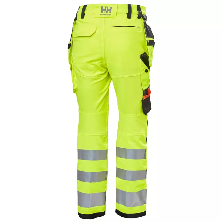 Luna Damen Handwerkerhosen Full Stretch, Hi-vis Gelb/charcoal 5 Luna Damen Handwerkerhosen Full Stretch, Hi-vis Gelb/charcoal – Bild 5