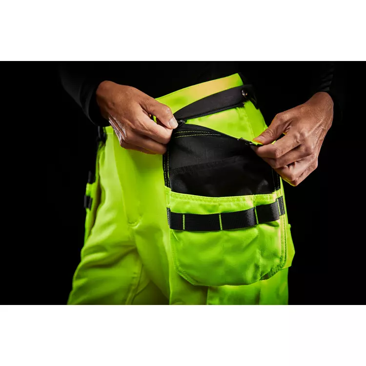 Luna Damen Handwerkerhosen Full Stretch, Hi-vis Gelb/charcoal 9 Luna Damen Handwerkerhosen Full Stretch, Hi-vis Gelb/charcoal – Bild 9