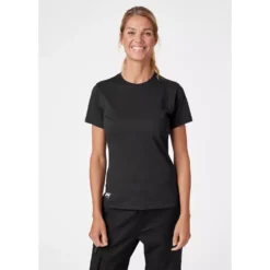 Manchester Dame T-shirt, Schwarz -Helly Hansen Workwear 118962 30