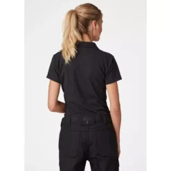 Manchester Damen Poloshirt, Schwarz -Helly Hansen Workwear 118963 40