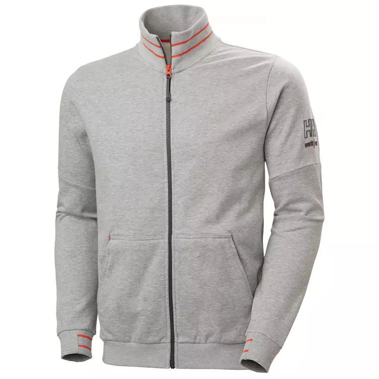 Kensington Cardigan, Grau Melange 1 Kensington Cardigan, Grau Melange