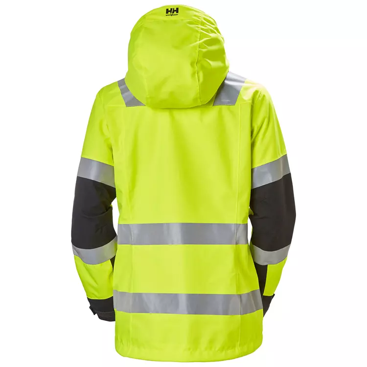 Luna Damen Winterjacke, Hi-vis Gelb/charcoal 3 Luna Damen Winterjacke, Hi-vis Gelb/charcoal – Bild 3