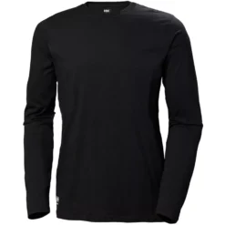Manchester Langärmliges Damen T-Shirt, Schwarz -Helly Hansen Workwear 119268 10 4