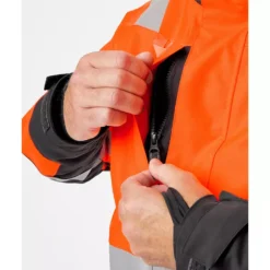 Alna 2.0 Winterjacke, Hi-vis Orange/charcoal -Helly Hansen Workwear 121902 40