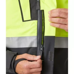Alna 2.0 Winterjacke, Hi-vis Gelb/charcoal -Helly Hansen Workwear 121904 40