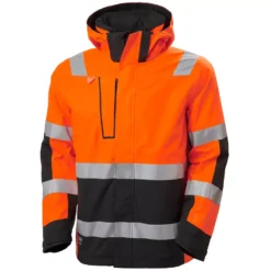 Alna 2.0 Shelljacke, Hi-vis Orange/charcoal