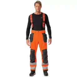 Alna 2.0 Shellhose, Hi-vis Orange/charcoal -Helly Hansen Workwear 121916 20