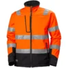 Alna 2.0 Softshelljacke, Hi-vis Orange/charcoal