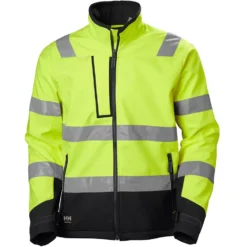 Alna 2.0 Softshelljacke, Hi-vis Gelb/charcoal