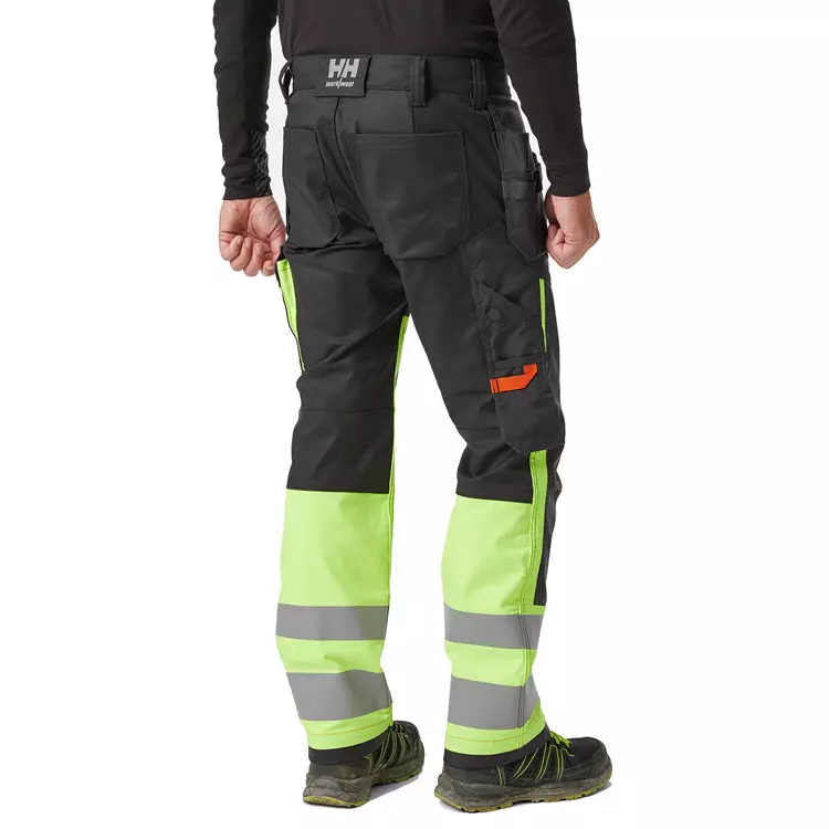 Alna 2.0 Handwerkerhose, Hi-vis Gelb/charcoal 5 Alna 2.0 Handwerkerhose, Hi-vis Gelb/charcoal – Bild 5