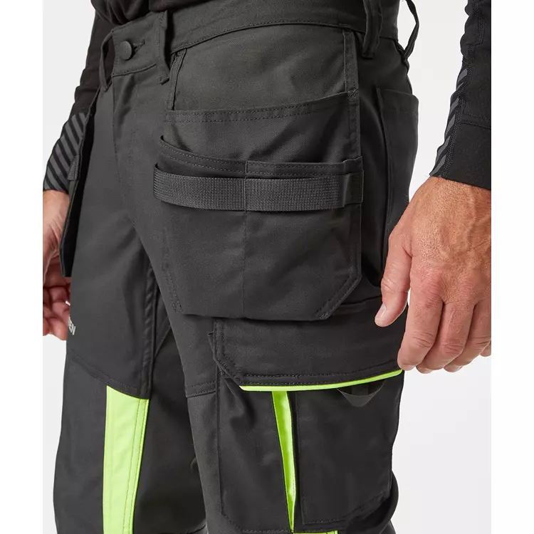 Alna 2.0 Handwerkerhose, Hi-vis Gelb/charcoal 7 Alna 2.0 Handwerkerhose, Hi-vis Gelb/charcoal – Bild 7