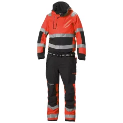 Alna 2.0 Overall, Hi-vis Rot/Charcoal -Helly Hansen Workwear 121931 10 1