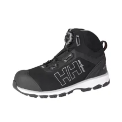 Chelsea Evo. Boa® Wide Mid Sicherheitsstiefeletten S3, Schwarz/Grau -Helly Hansen Workwear 123049 30