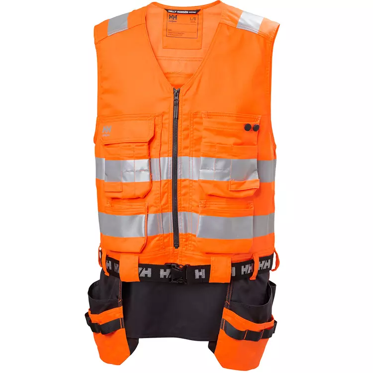 Alna 2.0 Werkzeugweste, Hi-vis Orange/charcoal 1 Alna 2.0 Werkzeugweste, Hi-vis Orange/charcoal