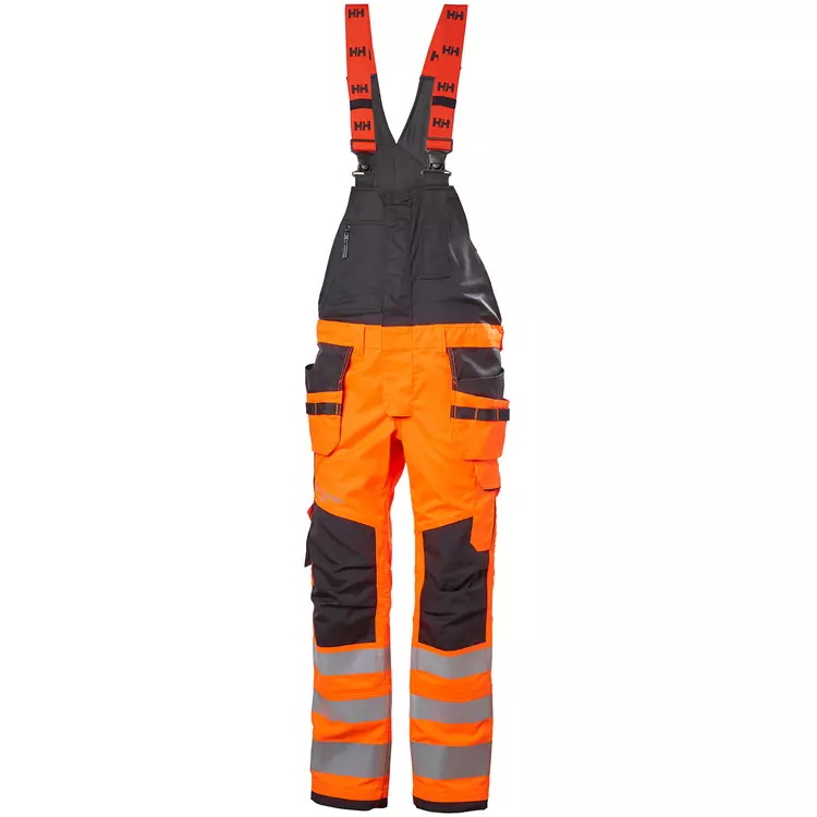 Alna 2.0 Latzhose, Hi-vis Orange/charcoal 1 Alna 2.0 Latzhose, Hi-vis Orange/charcoal