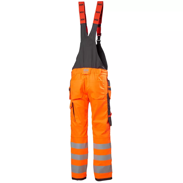 Alna 2.0 Latzhose, Hi-vis Orange/charcoal 3 Alna 2.0 Latzhose, Hi-vis Orange/charcoal – Bild 3