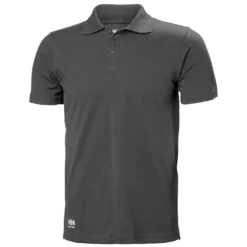 Manchester Poloshirt, Dunkelgrau -Helly Hansen Workwear 128057 10 4